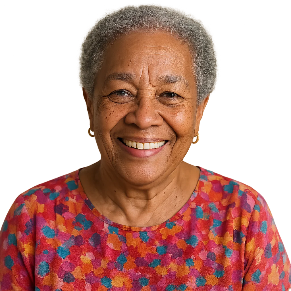 Glückliche Seniorin - Betreuung durch Seniorenhilfe Wandenelis UG